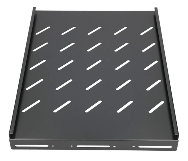 ExtraLink Półka do szaf wiszących 19" 350MM 1U (czarna) - 1087876 - zdjęcie 4